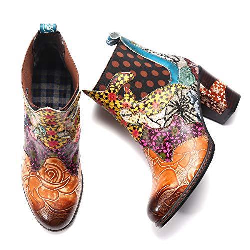 Lia - Lederstiefel für Damen mit einzigartigen Details