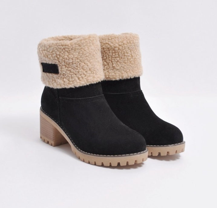 Nina – Winterstiefel Mit Absatz für Damen