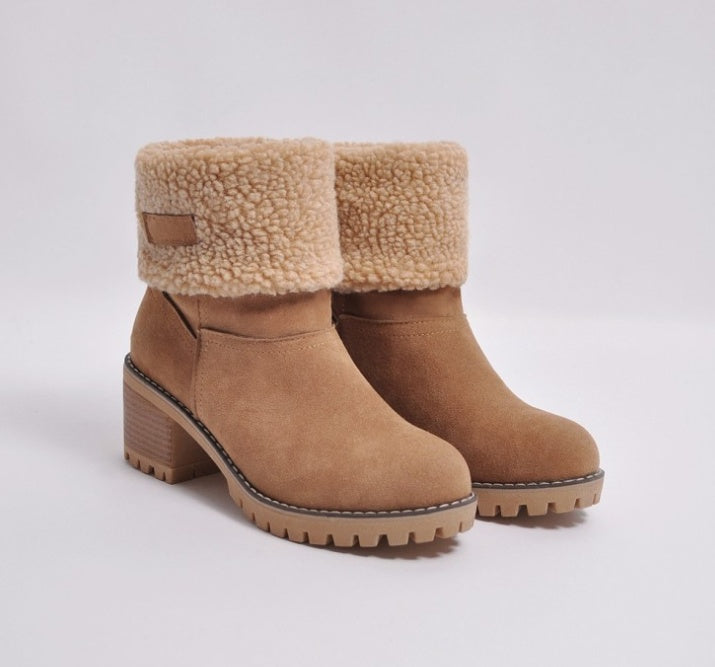 Nina – Winterstiefel Mit Absatz für Damen