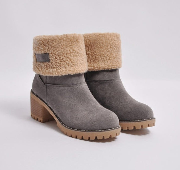 Nina – Winterstiefel Mit Absatz für Damen