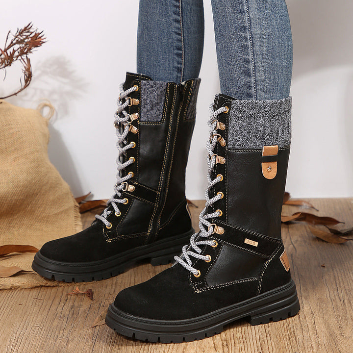 Elise - Elegante Hohe Damen Winterstiefel