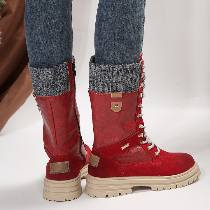 Elise - Elegante Hohe Damen Winterstiefel