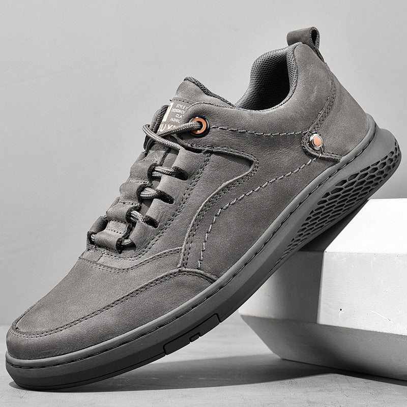 Evo - Exklusive Ledersneaker mit Schnürung