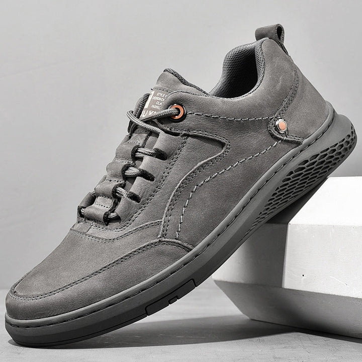 Evo - Exklusive Ledersneaker mit Schnürung