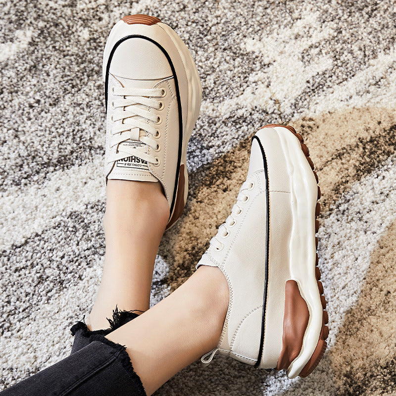 Sienna - Trendige Plateau-Sneaker Für Damen