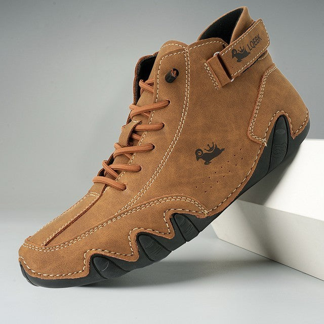 NaturFlex – Echtleder Barfußschuh für Komfort und Stil