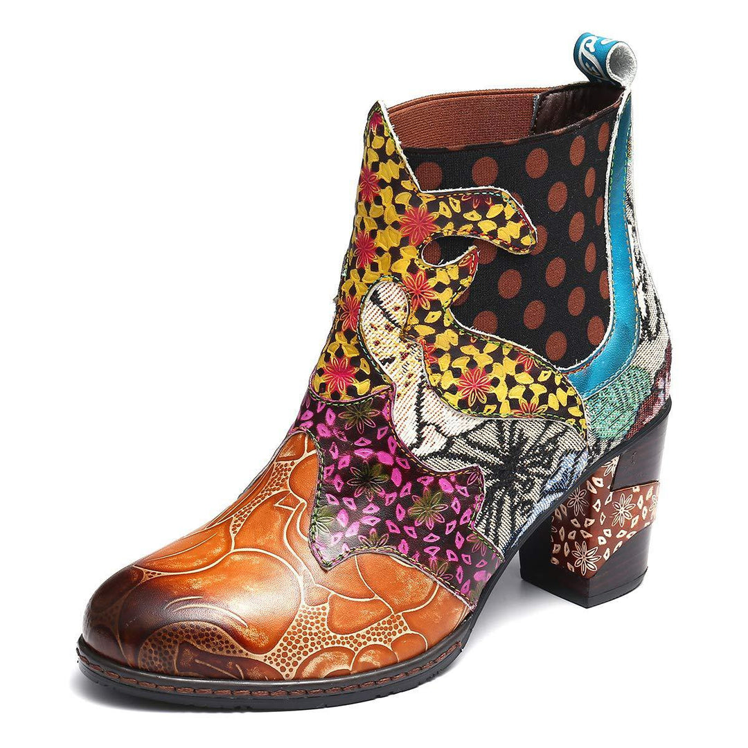 Lia - Lederstiefel für Damen mit einzigartigen Details