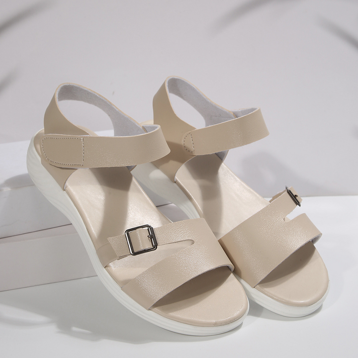 Stylische Velcro Wedge Sandalen für den Strand