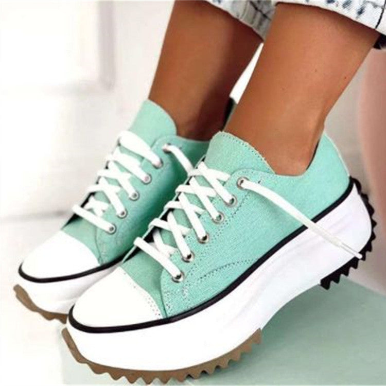 Liva - Damen Canvas Sneaker für Alltag und Freizeit