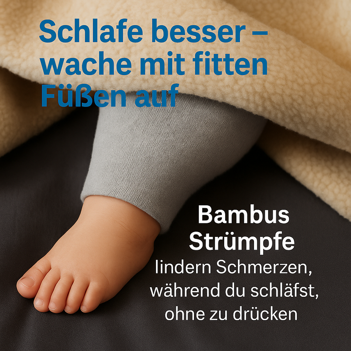 Premium Bambus Kompressions-Strümpfe für Schmerzfreie Füße