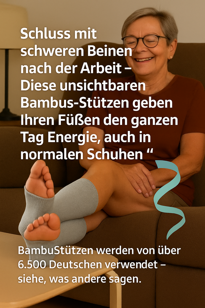 Premium Bambus Kompressions-Strümpfe für Schmerzfreie Füße