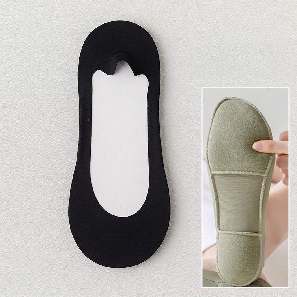 Orthopädische unsichtbare Socken mit Polster - Schmerzlindernd & Regenerationsfördernd
