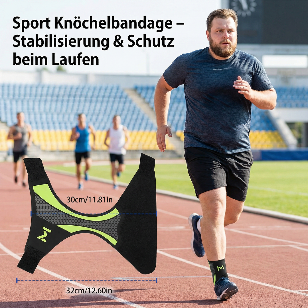 Sport Knöchelbandage – Stabilisierung & Schutz beim Laufen