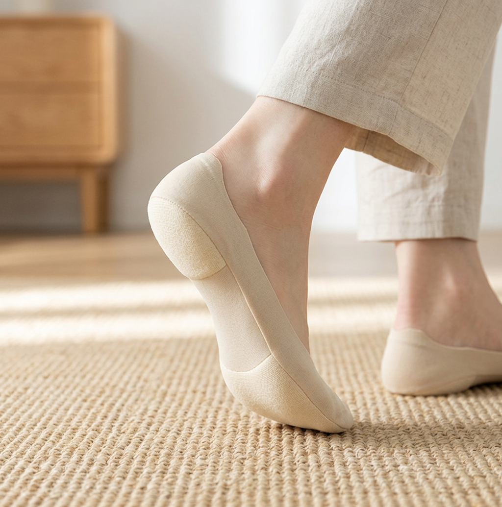 Orthopädische unsichtbare Socken mit Polster - Schmerzlindernd & Regenerationsfördernd