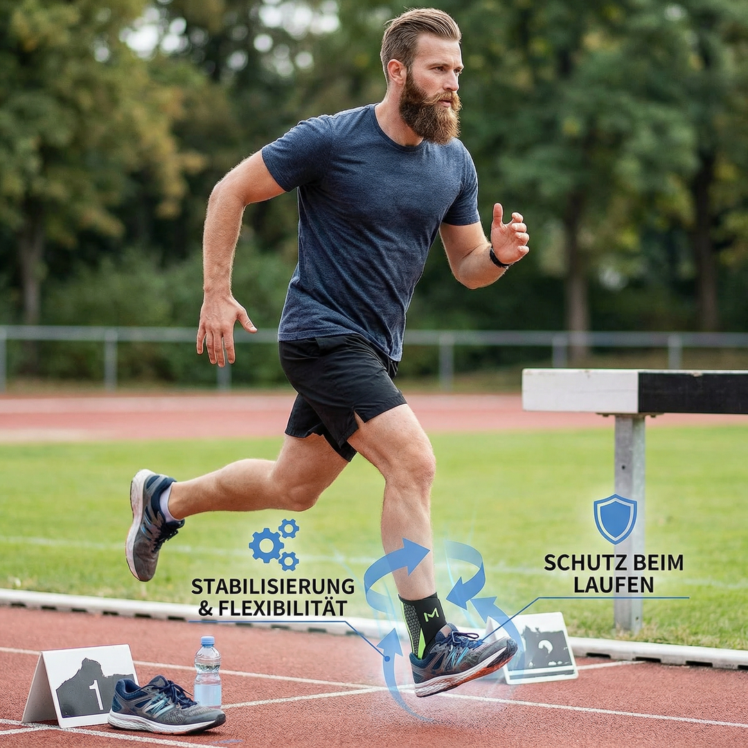 Sport Knöchelbandage – Stabilisierung & Schutz beim Laufen