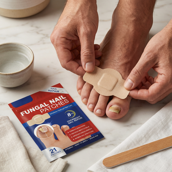 Nagelpilz Reparatur-Pflaster