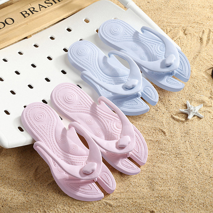 Faltbare Reise-Flip-Flops – Rutschfeste Slipper für heiße Tage
