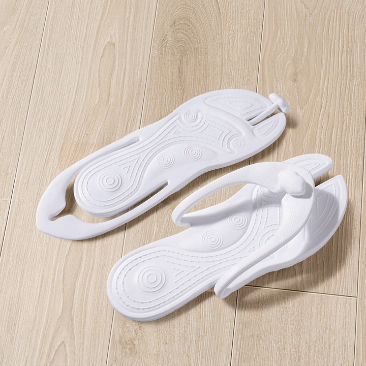 Faltbare Reise-Flip-Flops – Rutschfeste Slipper für heiße Tage