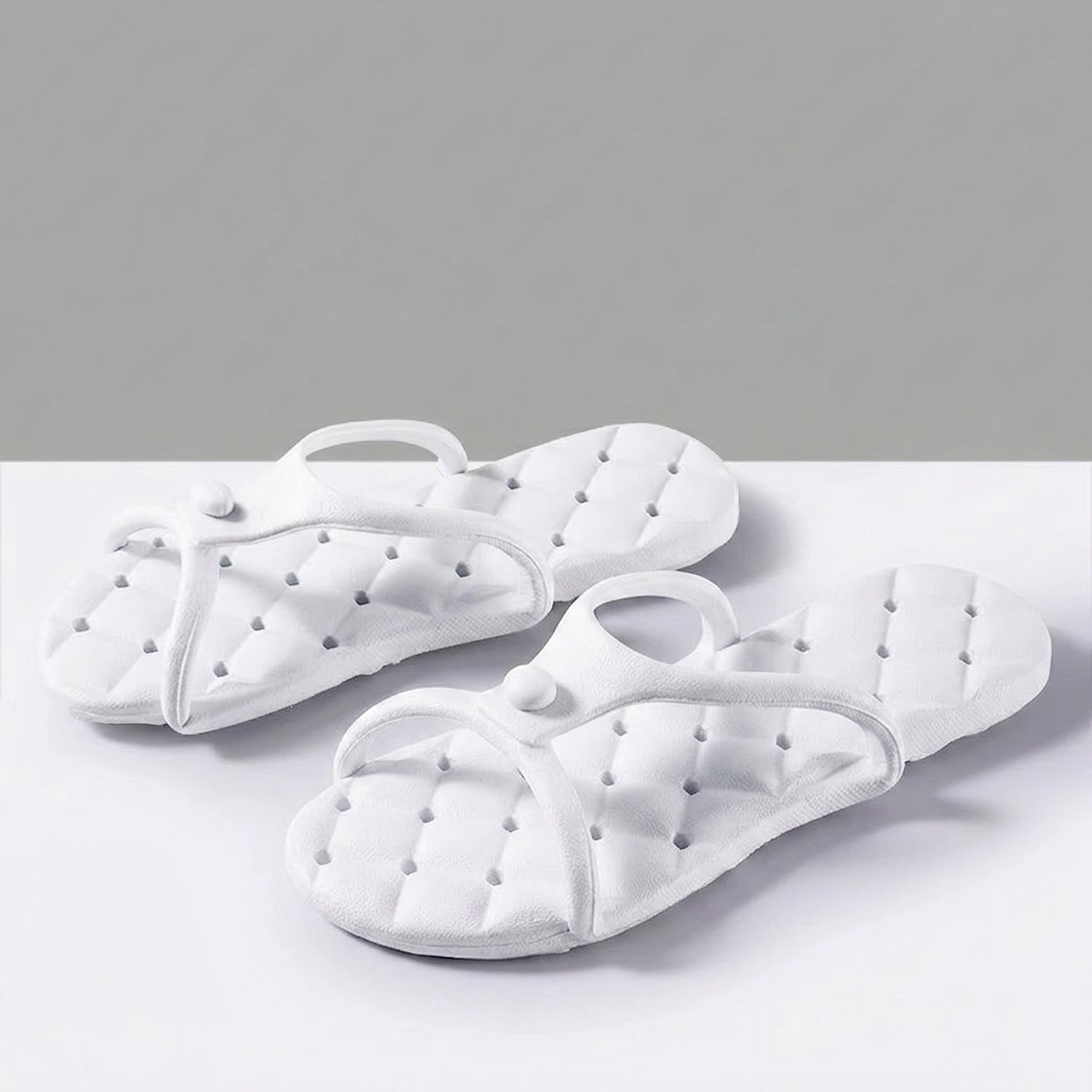 Faltbare Reise-Flip-Flops – Rutschfeste Slipper für heiße Tage