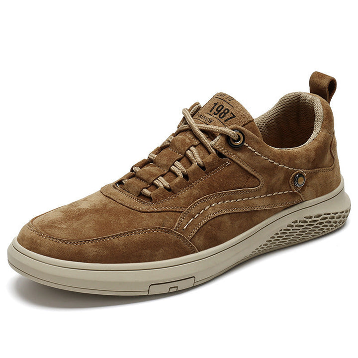 Evo - Exklusive Ledersneaker mit Schnürung