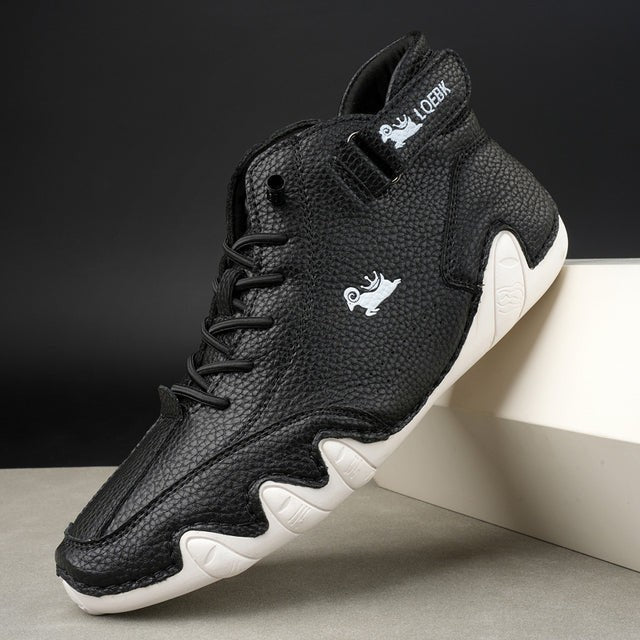NaturFlex – Echtleder Barfußschuh für Komfort und Stil