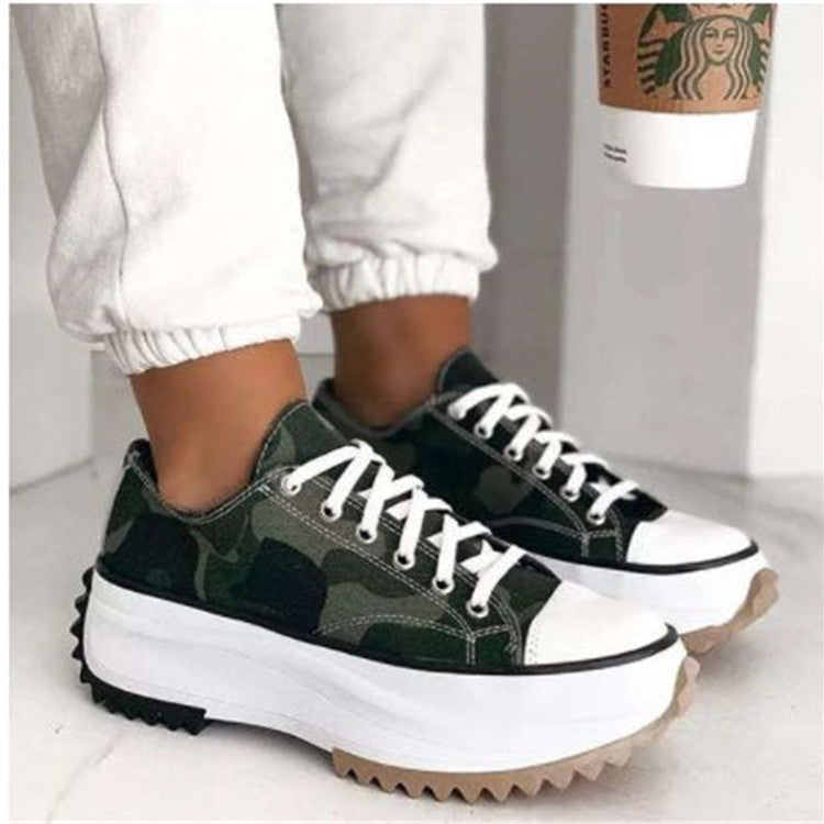 Liva - Damen Canvas Sneaker für Alltag und Freizeit