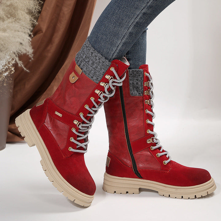 Elise - Elegante Hohe Damen Winterstiefel