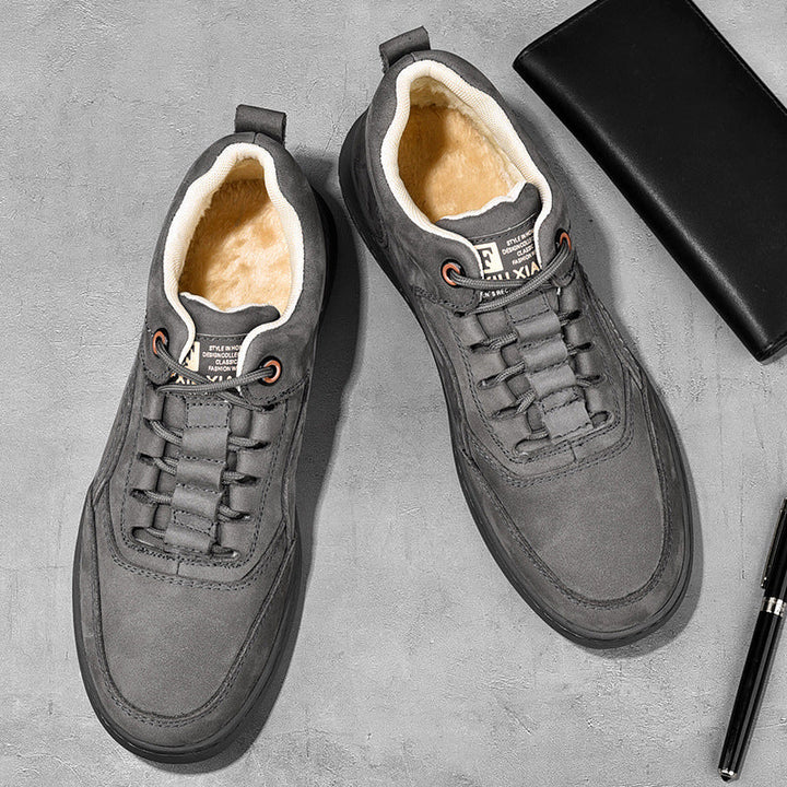 Evo - Exklusive Ledersneaker mit Schnürung