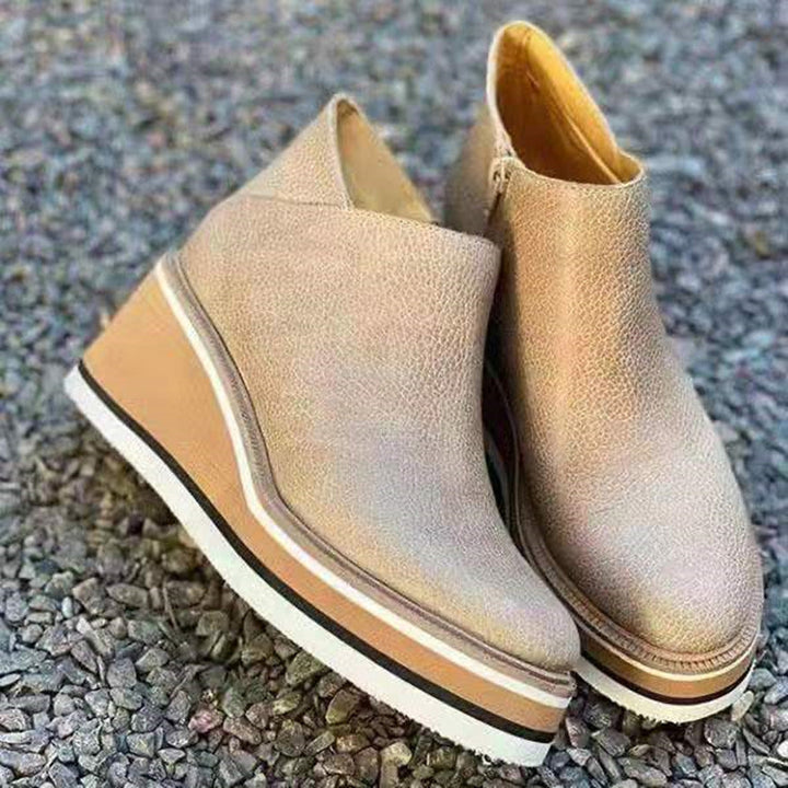 Lucia - Orthopädische Leder-Sneaker mit Komfortsohle