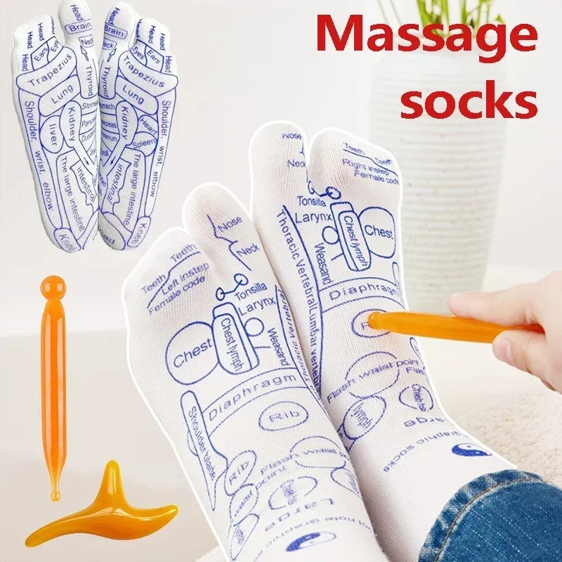 Akupunktur Massage Socken