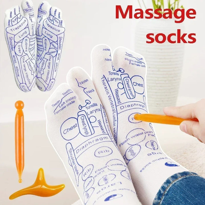 Akupunktur Massage Socken