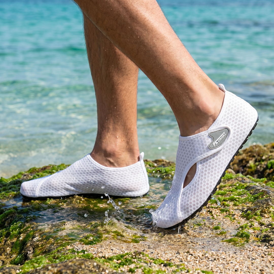 Rutschfeste Wasserschuhe für sicheren Halt im Wasser